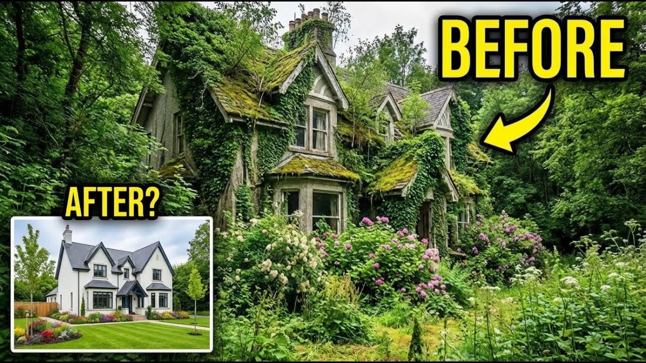 👀 After 88 Years of Neglect, This Abandoned House Was Finally Cleaned From Top to Bottom