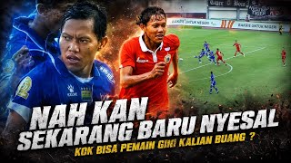 How can a player who was thrown out by a rival team go crazy at Persib? Well, now I regret it.