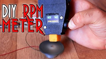 Medidor de RPM con Arduino DIY (sensor IR y carcasa impresa en 3D)