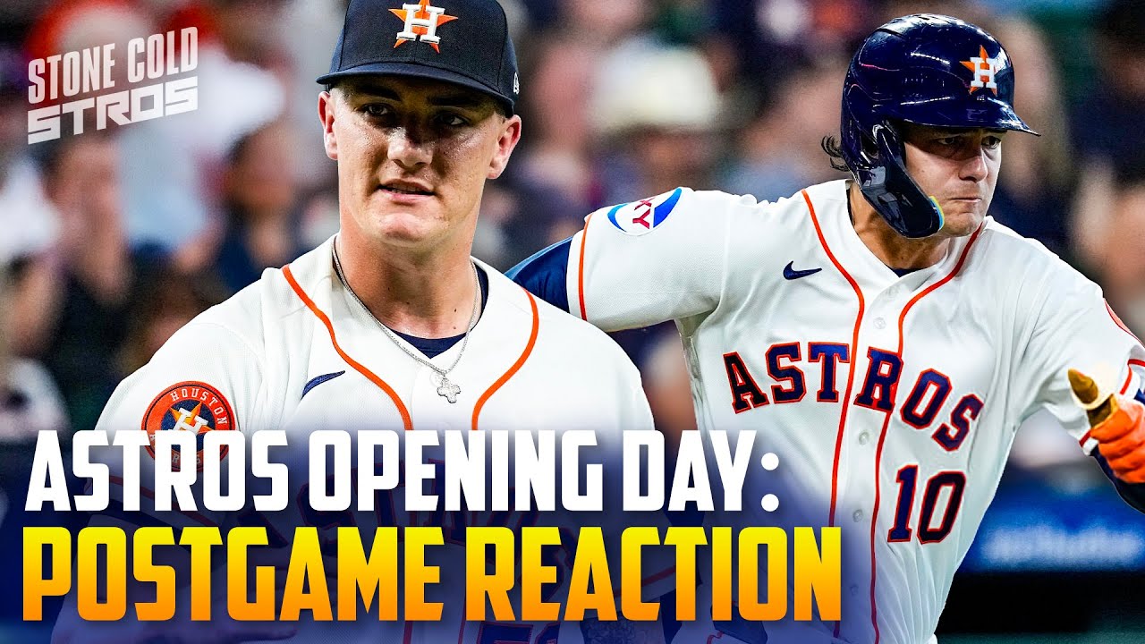 Astros Opening Day: Postgame Reaction!