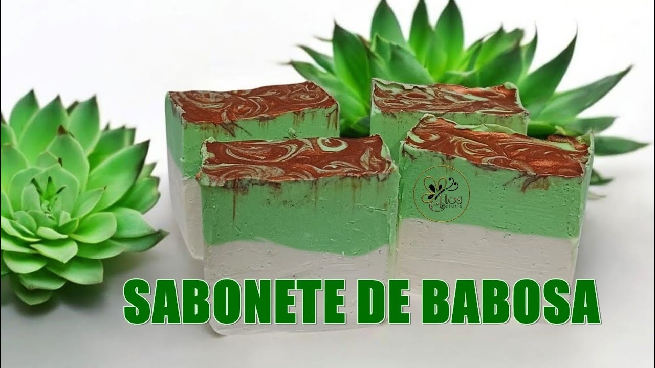 SABONETE HIDRATANTE DE BABOSA - COLD PROCESS 