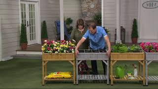 Vegtrug Herb Garden Planter with Shelf on QVC