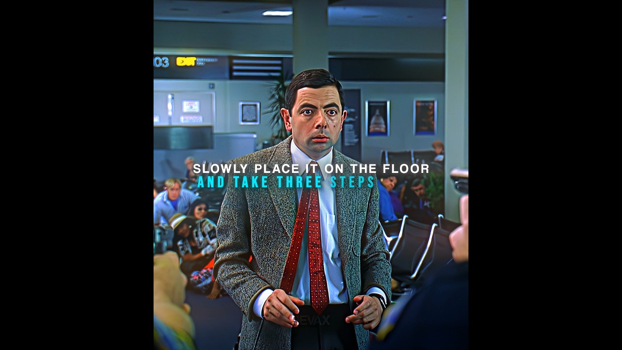 Mr. Bean Landed Airport 😂 | NO BATIDAO — ΖΧΚΑΙ (Slowed) 