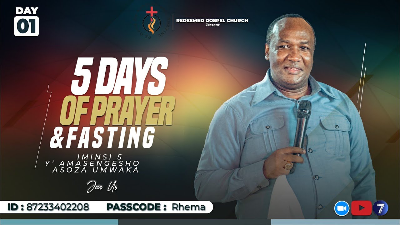 Paster Rugagi DAY 1 OF 5 DAYS PRAYING & FASTING II AMASENGESHO ASOZA UMWAKA II WITH ...
