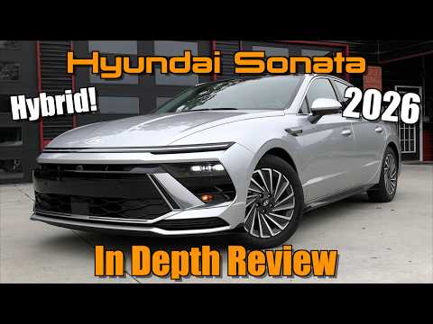2026 Hyundai Sonata Hybrid Limited: Start Up, Test Drive & In Depth Review