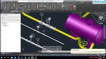 Assembly view in CADWorx Plant Professional 2017