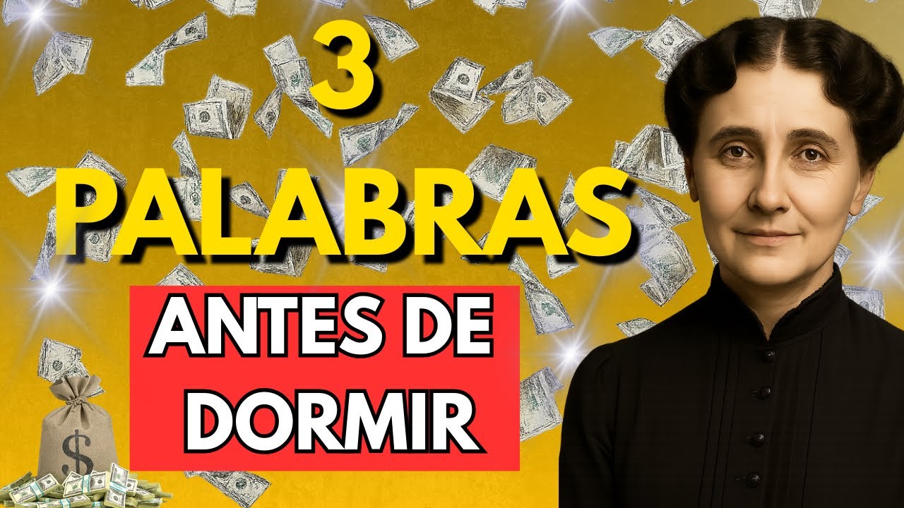 3 PALABRAS Antes de Dormir y Tu VIDA CAMBIA | Florence Scovel Shinn (Ritual Nocturno)