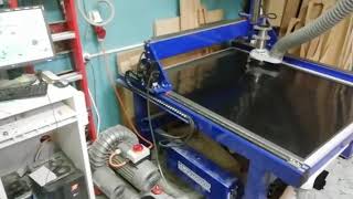 Фрезерный станок с чпу и вакуумным столом Cutmaster AR1112 57 сервошаги