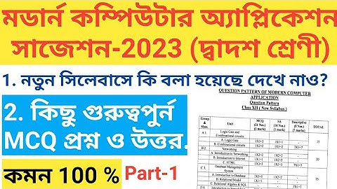 computer application class 12 suggestion 2022 // mcq question // Computer Application // class-XII