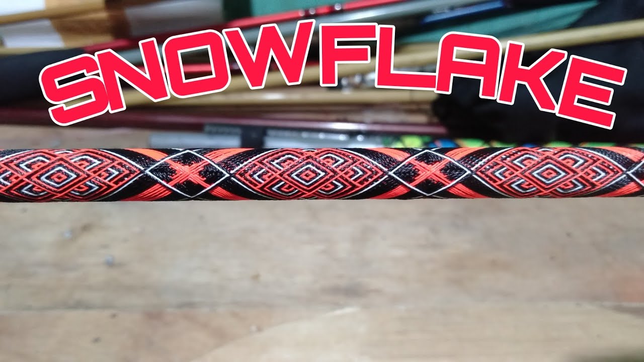 FISHING WRAPPING ROD CUSTOM | SNOWFLAKE | BAHRIL ANGLER KAMPUNG