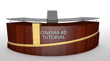 C4D Tutorial - Make Reception Table