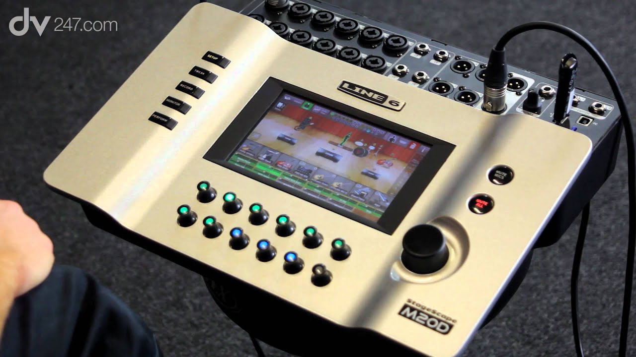 Line 6 StageScape Demonstration Part 4: Performance and iPad Mixing