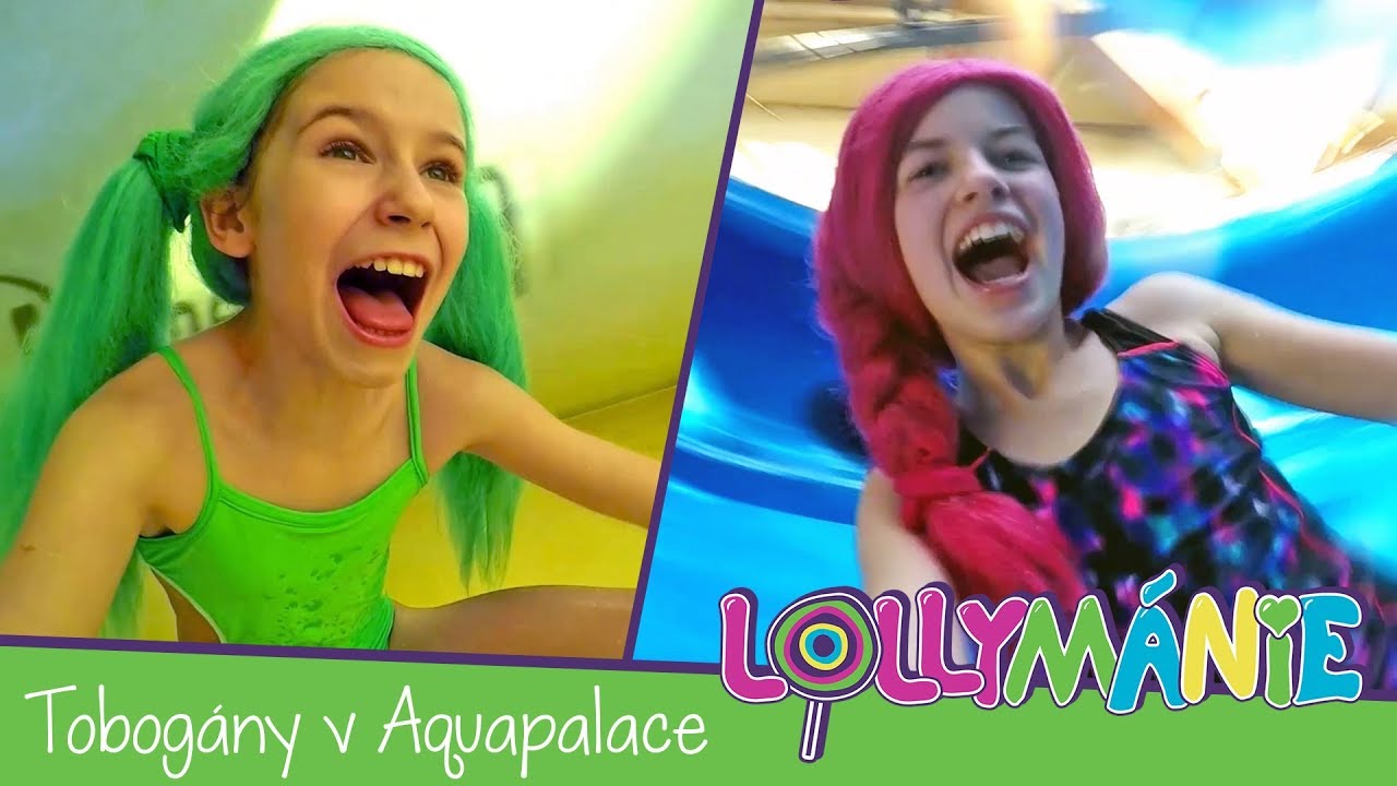 LOLLYMÁNIE - Tobogány v Aquapalace Praha