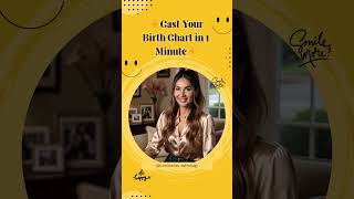 How to create your birth chart in 1 Minute!