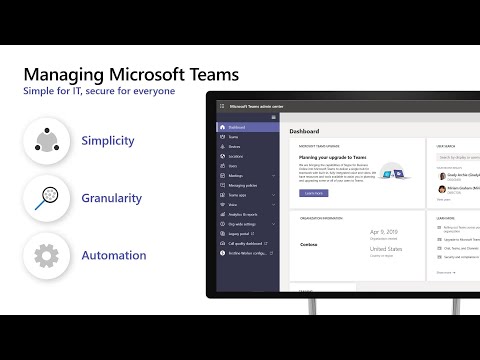 One place for admins to manage Microsoft Teams:  What's new in Teams manageability | DB144