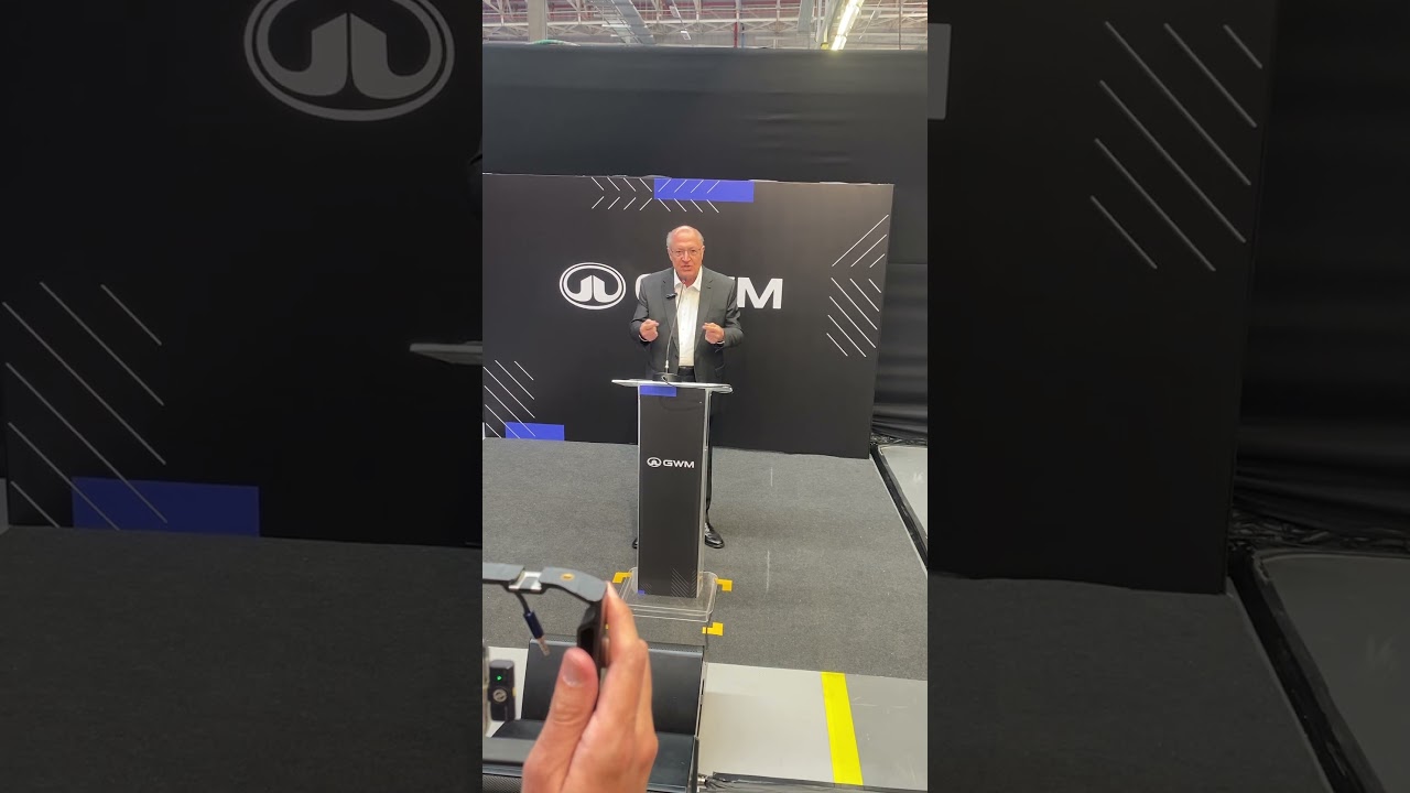 Inauguração da GWM: vice-presidente Geraldo Alckmin fala da crise com os Estados Unidos.