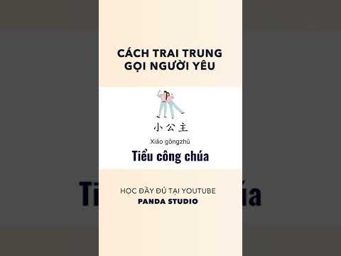 Cách Gọi Người Yêu Trong Tiếng Trung - Cách trai Trung Quốc gọi người yêu trong TIẾNG TRUNG