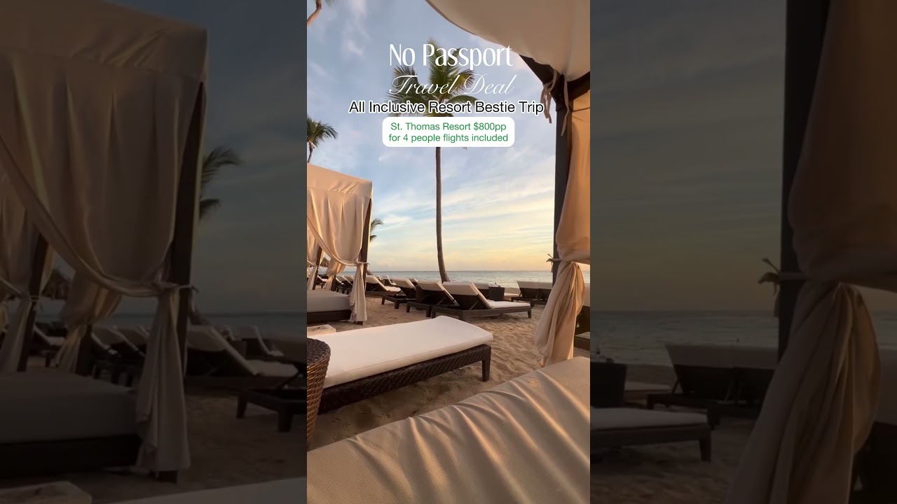 US Virgin Islands Resort Girls Trip Deal 