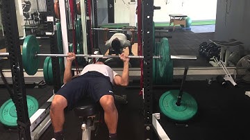 Bench Press With Eccentric Hook