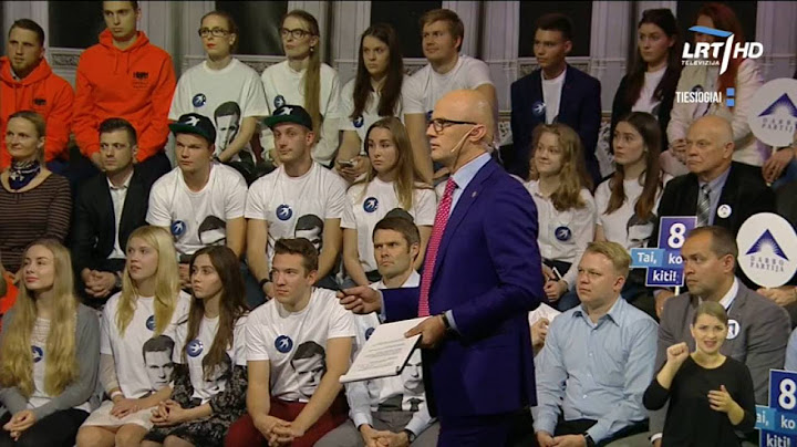 LR Seimo rinkimų debatai  | Teisingesnė visuomenė