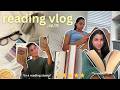 reading vlog: get out of a reading slump & hang out with me 💌