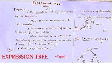 Expression tree in dsa|Data Structure | concept in tamil|pridetech