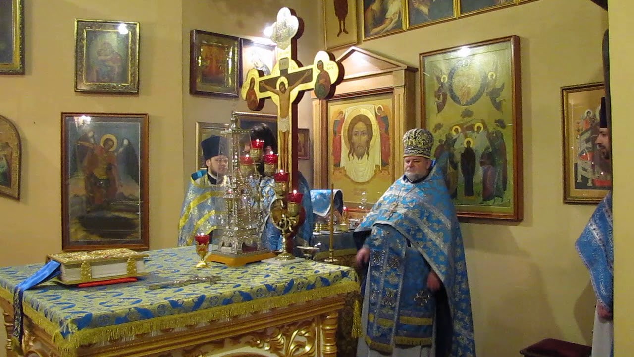 Чтение Апостола. Введения в храм пресвятой Богородицы. Литургия 4 декабря 2017