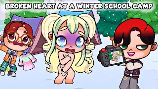 Broken Heart At A Winter School Camp 💔😱| Sad Story | Avatar World Story / Toca Boca