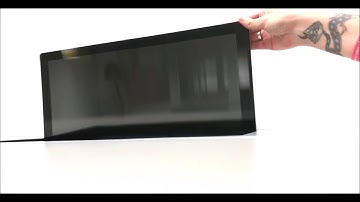 Manually retractable Touch-Monitor TURNIS 220