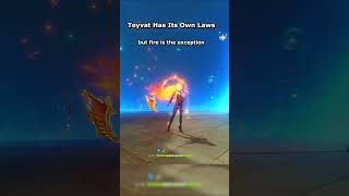 Teyvat has its own laws.#genshinimpact#genshinfunny#shorts#fyp#Xiangling#KamisatoAyaka#Gaming#Lumine