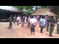Khmer Army dance for New Year