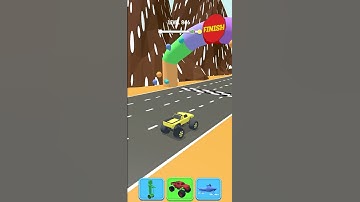 Car shape funny transfor game level 866 #trending #gameplay #shortsviral