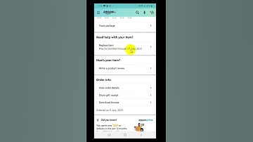 how to replace item in Amazon | Amazon per Product ko replace kaise karen #shorts #amazon