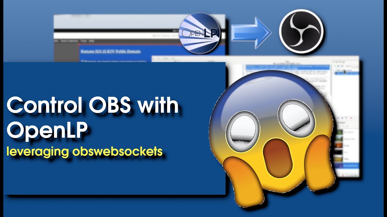 Control OBS with OpenLP YouTube