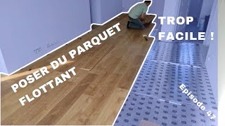 Guide illustré: comment bien poser un parquet flottant