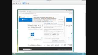 30 minutes of back and forth arguing with a tech support scammer