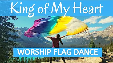 King of My Heart || Song by Kutless || Outdoor Worship Flag Dance