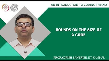 Bounds on the Size of a Code