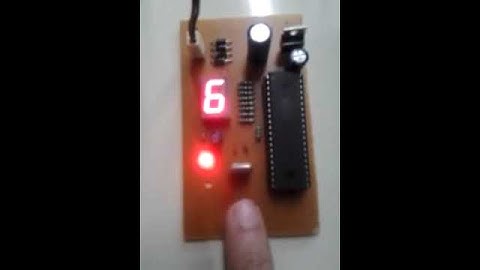 Interfacing Seven Segment Display To 89s52 Controller