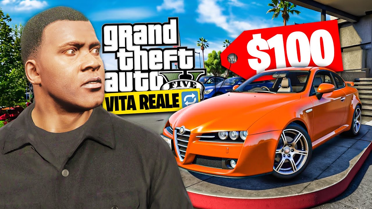 GTA 5 MOD VITA REALE 🔁 - in cerca di un'AUTO! #3 - YouTube