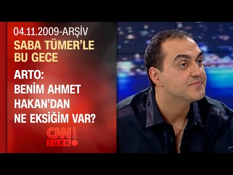 Arto: Askerlikten kaçmıyorum - Saba Tümer'le Bu Gece - 04.11.2009