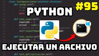 ✅ How to Run a Python File with the Command Prompt 👨‍💻 #95