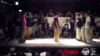 HURRICANES BATTLEISM 2013 TAIWAN | POPPIN CREW BATTLE  MORENO FUNK SIXERS( JAPAN ) VS TPEC