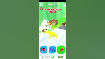 Shape-shifting Funny Race Gameplay Level-239 new hyper casual games #shorts #gameplay #shapeshifting