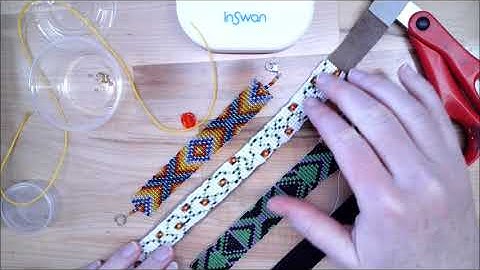 Beaded Loom Bracelet Finishing