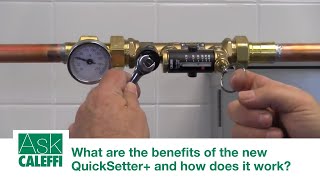 How to balance hydronic circuits and DHW recirc lines with QuickSetter+ screenshot 3