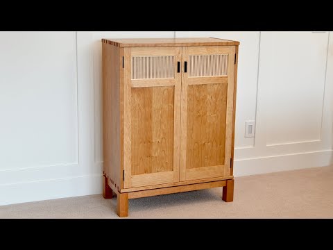 A Modern Craftsman Liquor Cabinet Fine Furniture Making