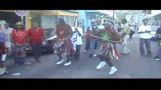 Traditional Mas Characters - Calinda or Kalenda (Stick Fighting)