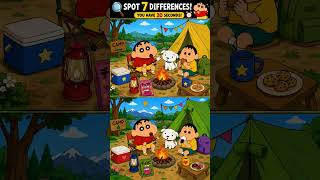 Find the difference😱😱😱..... #shorts #viral #anime #shinchan #puzzle #doraemon