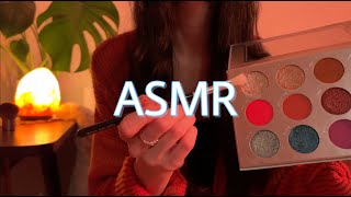 ASMR  Bestie does your makeup • roleplay • pure rummage • lid sounds • layered sounds • no talking